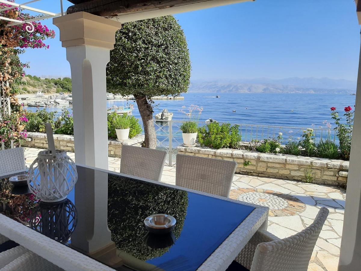 Imerolia Beach Villa Kassiopi Corfu Esterno foto