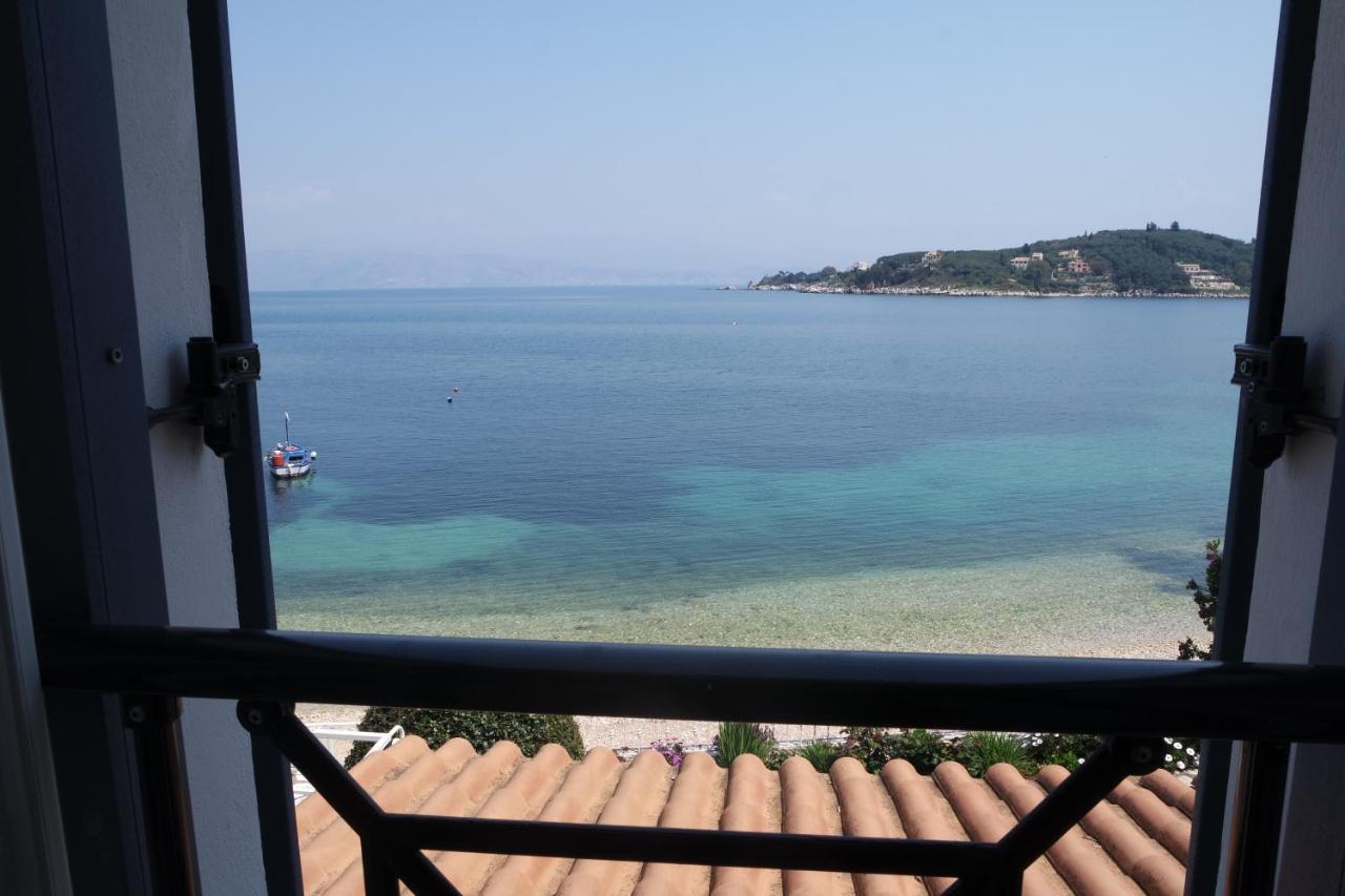 Imerolia Beach Villa Kassiopi Corfu Esterno foto