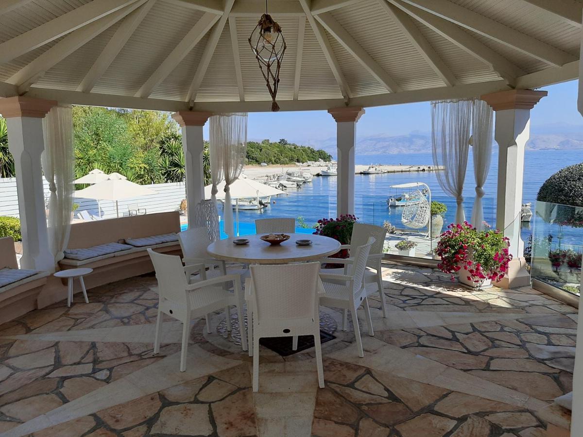 Imerolia Beach Villa Kassiopi Corfu Esterno foto
