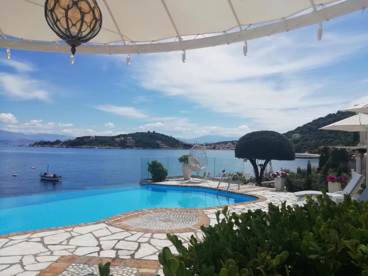 Imerolia Beach Villa Kassiopi Corfu Esterno foto