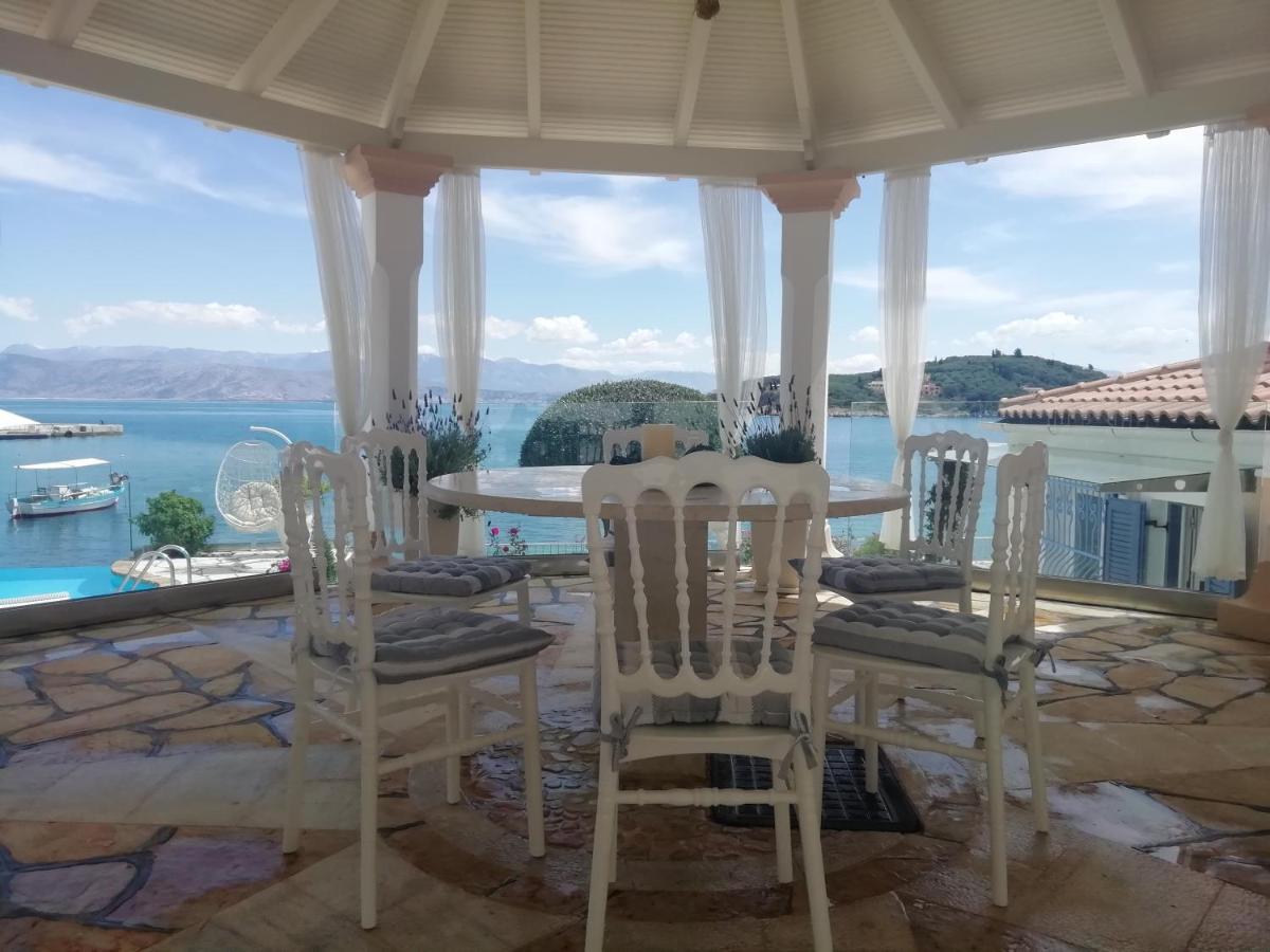 Imerolia Beach Villa Kassiopi Corfu Esterno foto