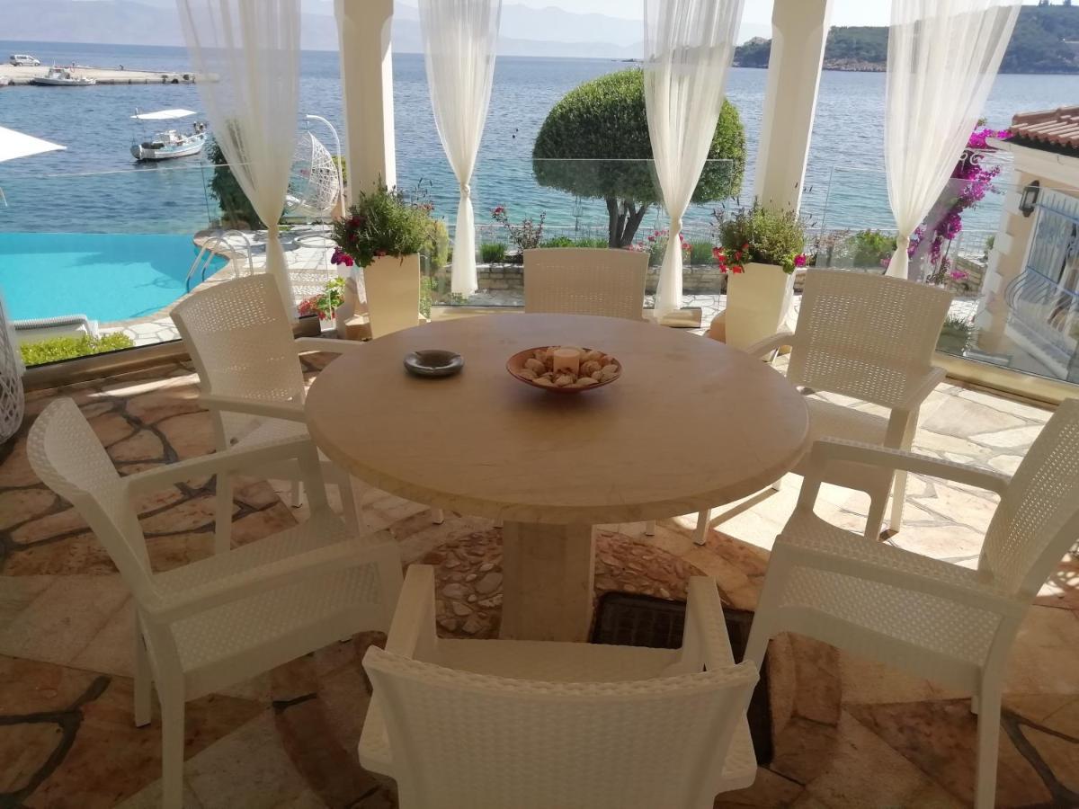 Imerolia Beach Villa Kassiopi Corfu Esterno foto