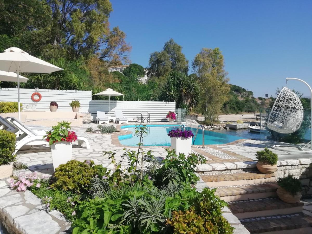 Imerolia Beach Villa Kassiopi Corfu Esterno foto