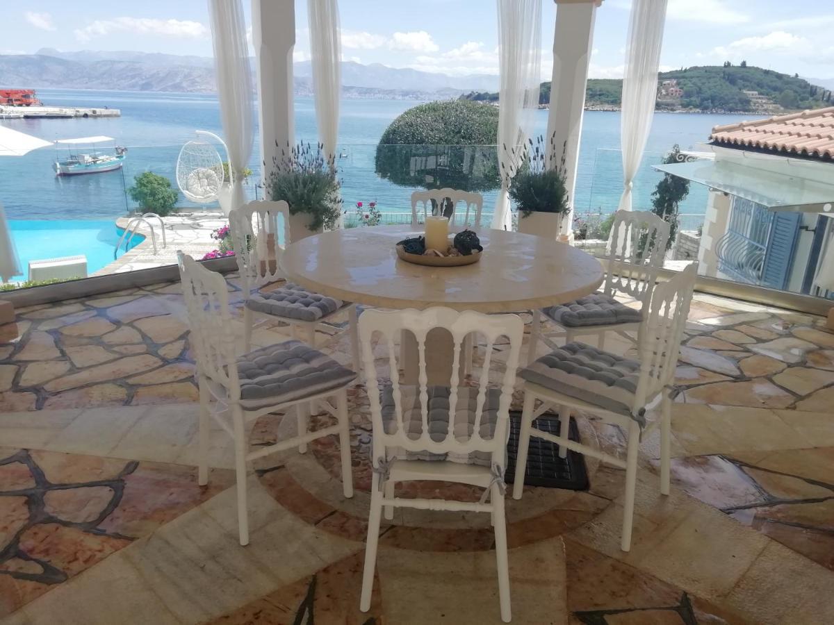 Imerolia Beach Villa Kassiopi Corfu Esterno foto