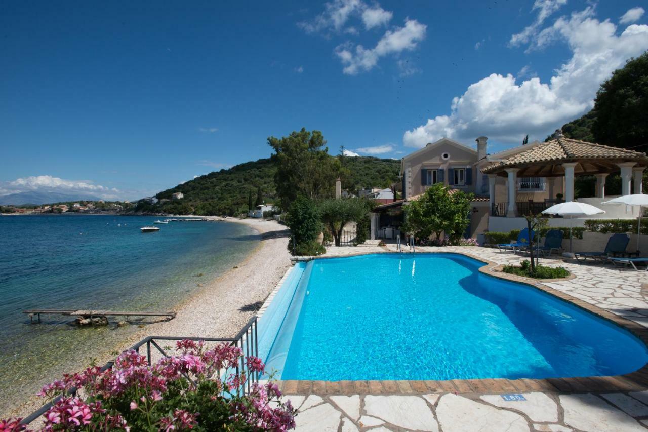 Imerolia Beach Villa Kassiopi Corfu Esterno foto